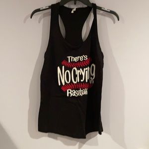 There’s no crying in baseball tank
